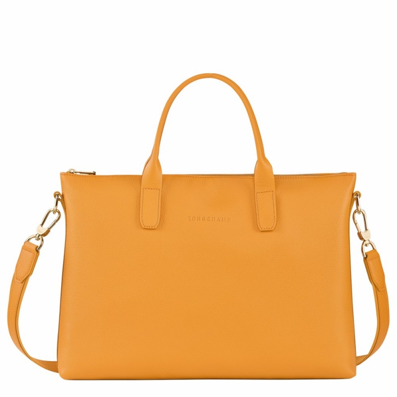 Orange Longchamp Le Foulonne S Women's Briefcase Bags